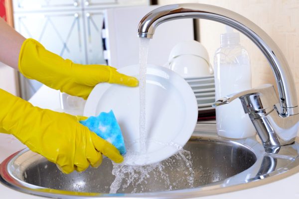 afwassen